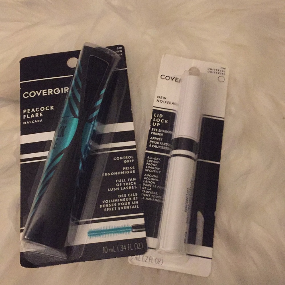 Peacock Flare Mascara and Eyeshadow Primer